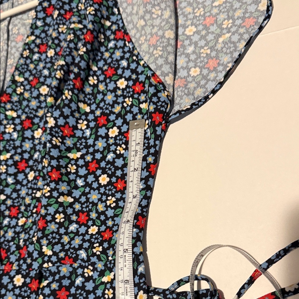 French Connection Blue Floral Maxi Dress - Picture 7 of 8
